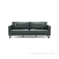 Mobilier moderne Restaurant salon Sofa en cuir